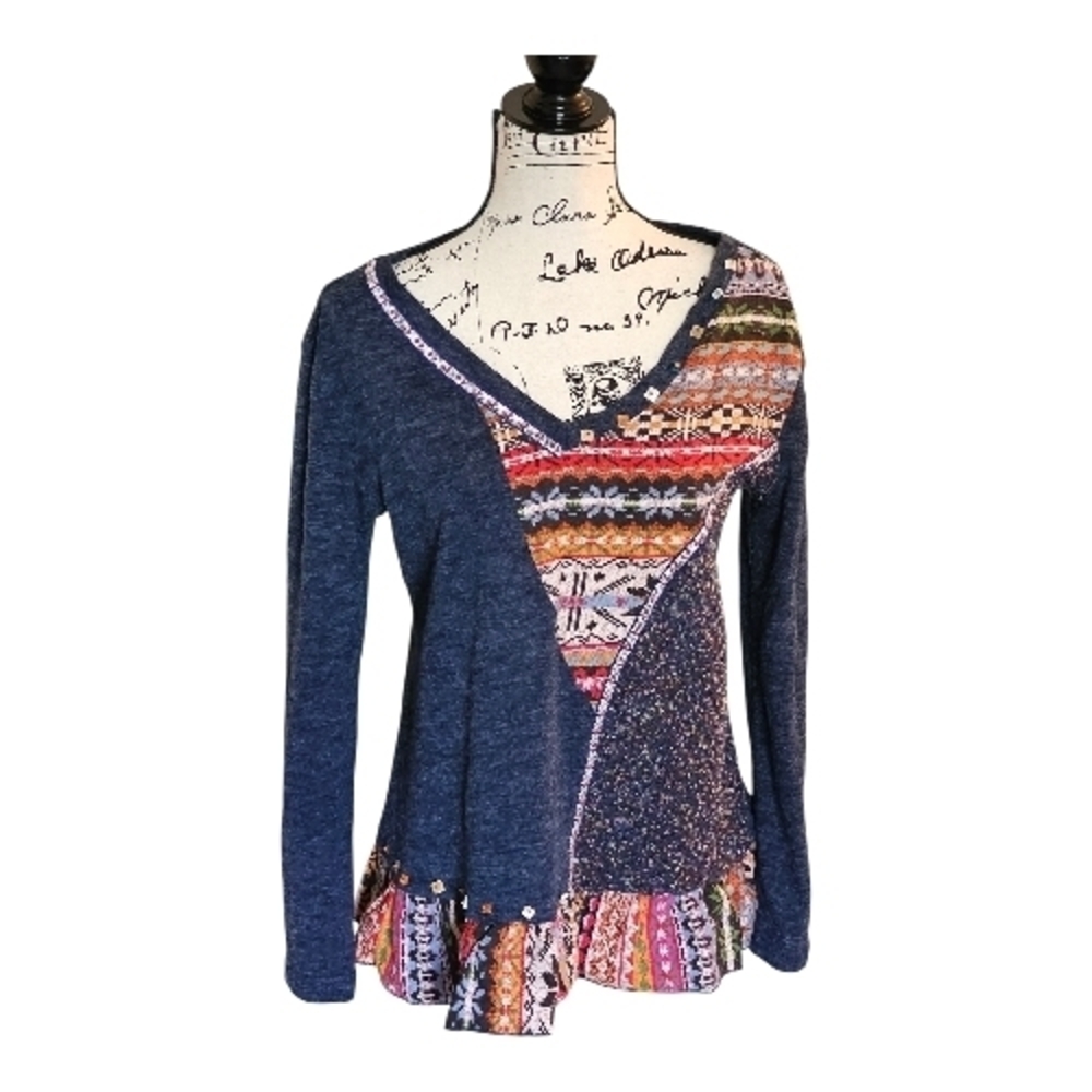 Gorgeous Universal Thread Multi-Pattern Long Slee… - image 2